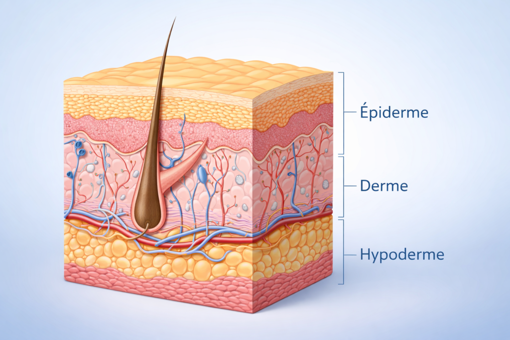 derme epiderme derme artificiel