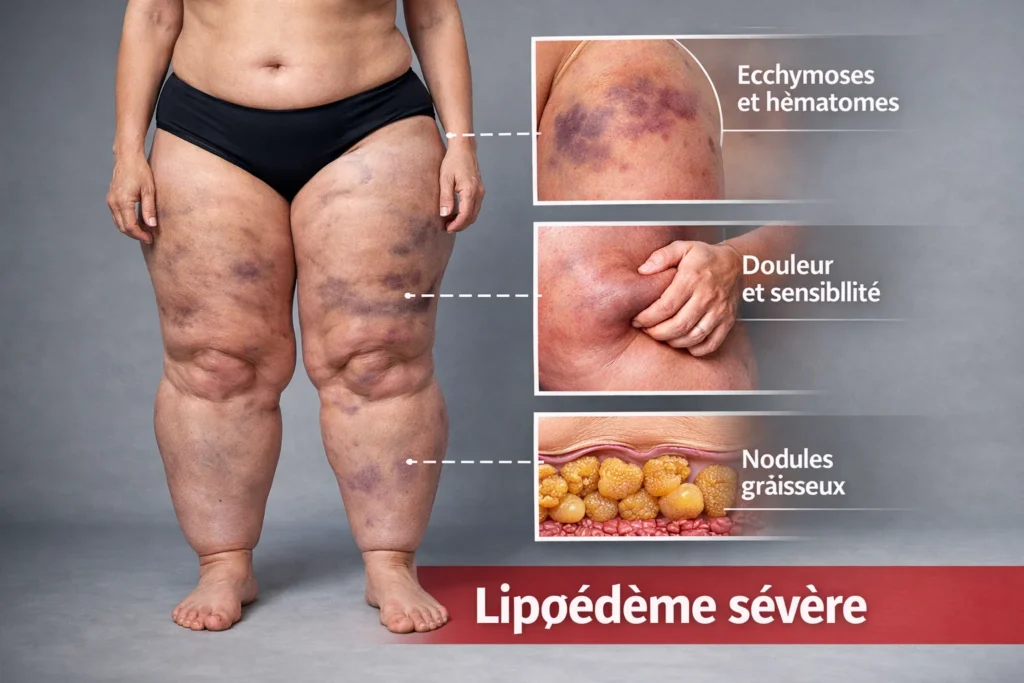 lipoedeme severe