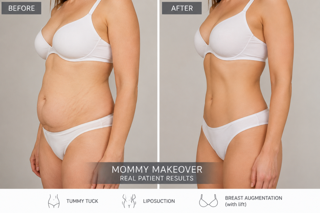 mommy makeover before after